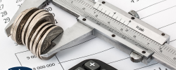 money measurement on a page with figures